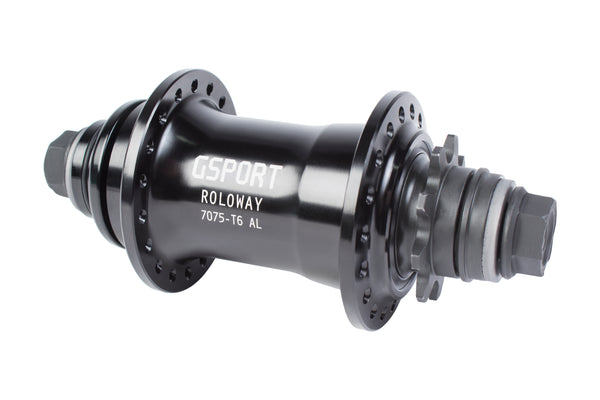 GSport Roloway Cassette Hub (Black) | GSport BMX