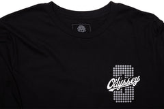 Odyssey Lite Board Long Sleeve (Black with White/Metallic Silver Ink)