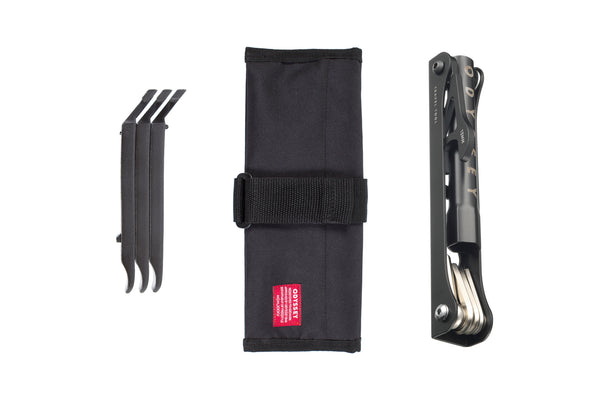 THE 12 DEALS OF XMAS: Odyssey Travel Tool 7-in-1 with Odyssey Tool Wrap and Odyssey Tire Levers
