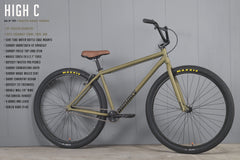 2021 Sunday High C 29" (Matte Army Green with 23.5" tt)