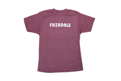 Fairdale Outline Tee (Heather Burgundy)