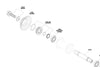 Odyssey C5 Front Hub Parts