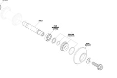 Odyssey C5 Front Hub Parts