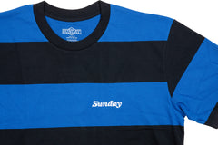 Sunday Game Tee (Blue/Black)